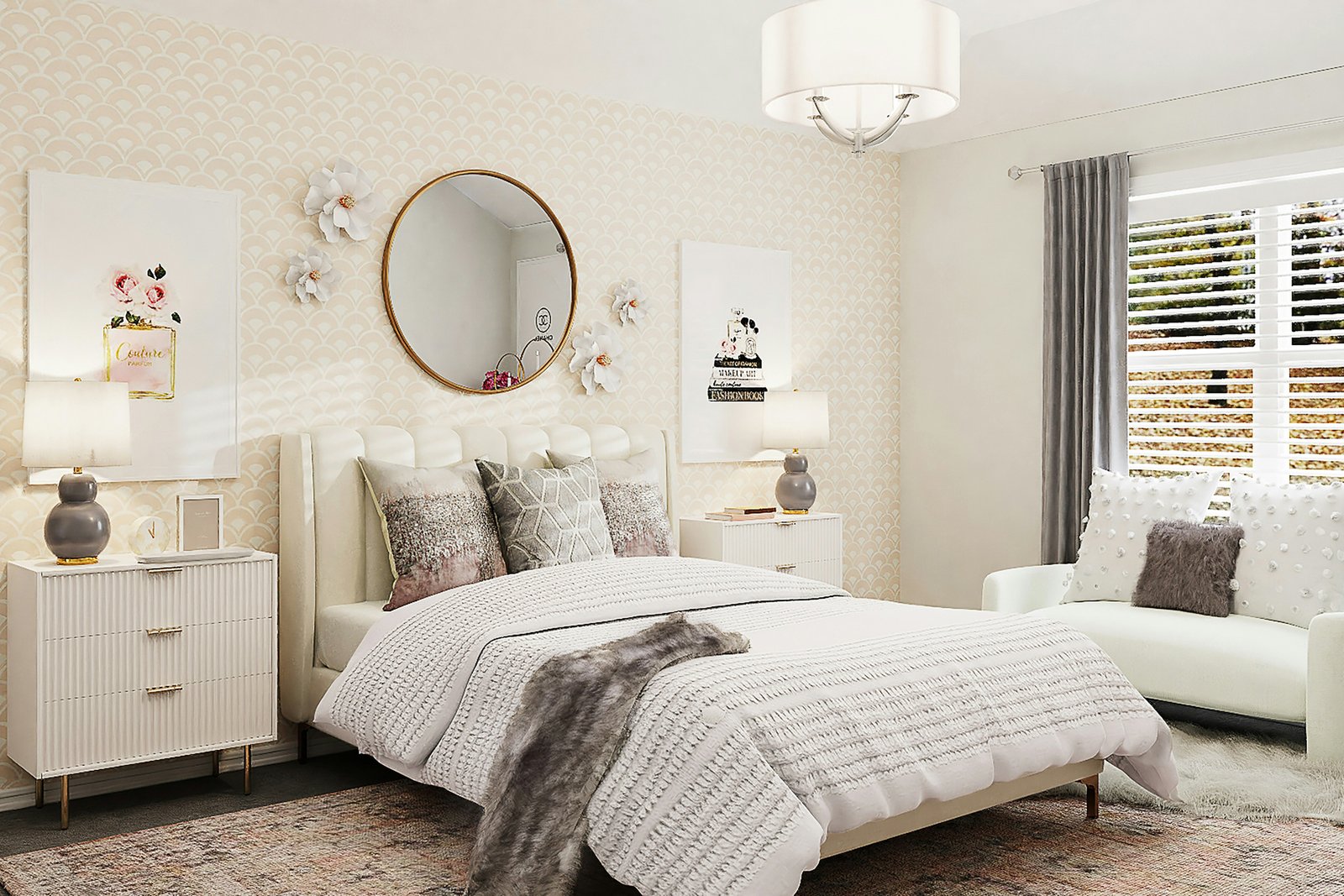 Schlafzimmer mit abgestandener Raumluft